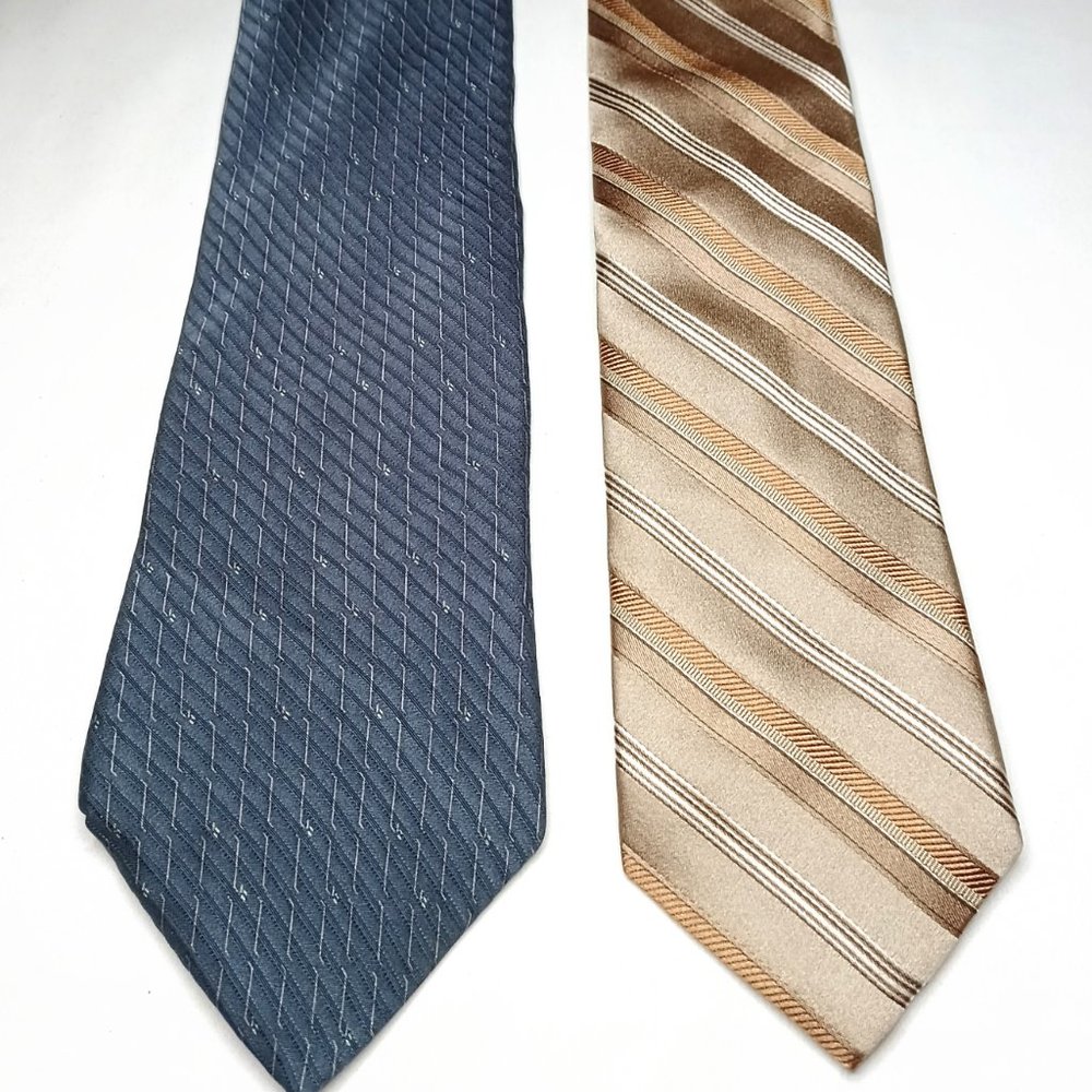 DKNY Neck Tie Lot Of 2